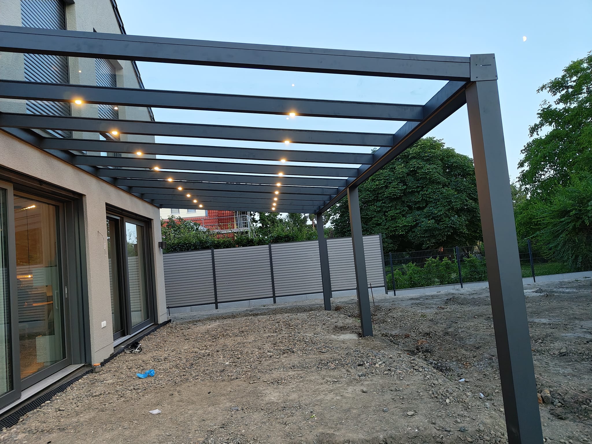 Terrassenüberdachung modern
